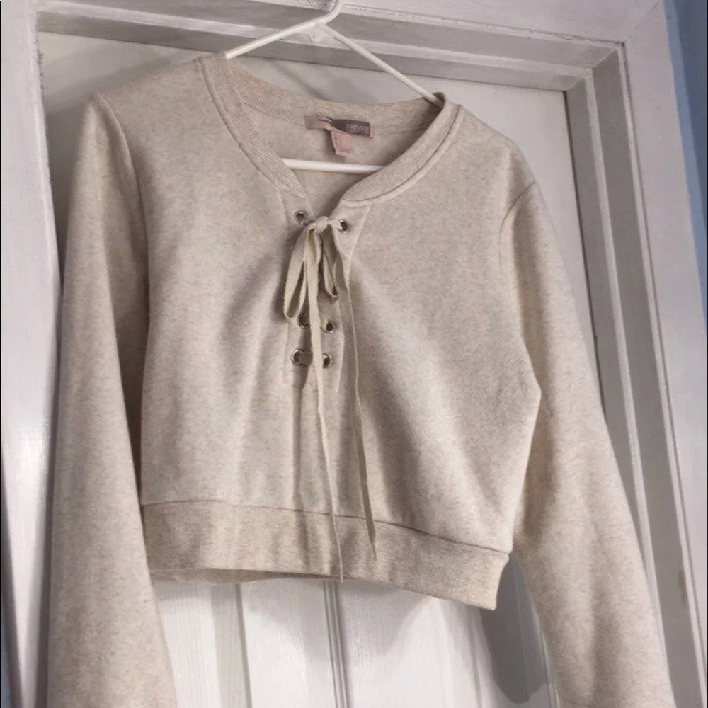 Cropped sweater
